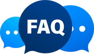Frequently asked questions FAQ banner